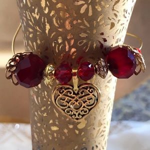 6 Gorgeous Artisan Wine 🍷 Charms Limited Sale. Perfect Gift for Your Girlfriend